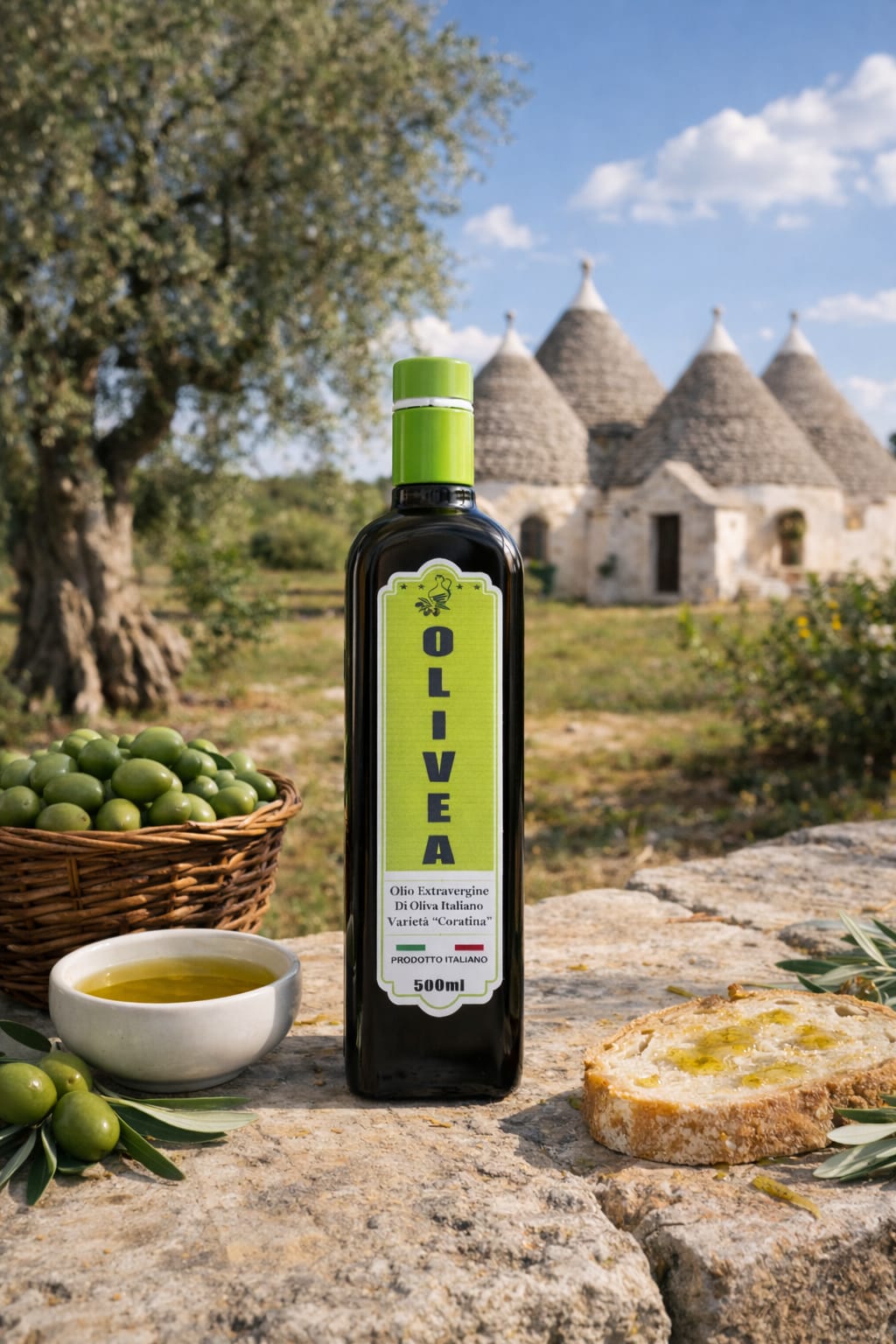 Olio Extravergine Di Oliva monocultivar "CORATINA"